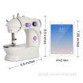 Brand New Sewing Machine Purple Small Sewing Machine + Extension Table Set Factory